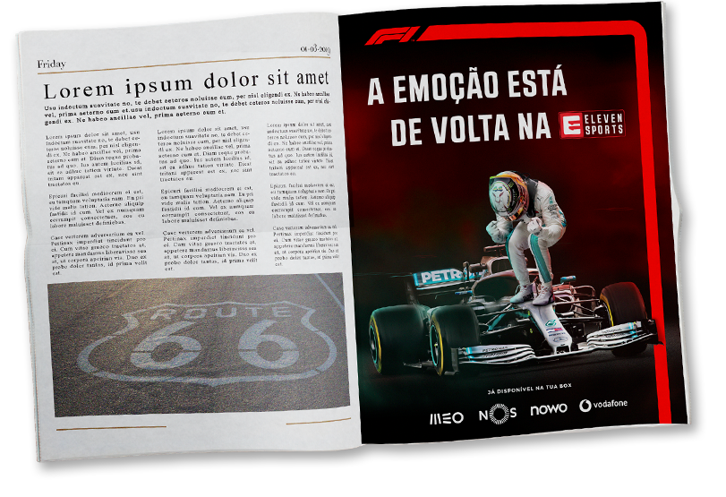 Formula 1 Season Launch Graphic Design 1